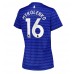 Maillot de foot Everton Vitaliy Mykolenko #16 Domicile vêtements Femmes 2025-26 Manches Courtes
